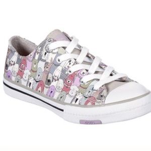 Skechers bobs utopia dandy dogs sneakers 8.5
